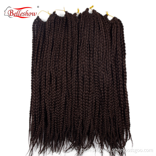 3X Box Crochet Braids cheap synthetic dreadlock... Crochet Braids   box braids crochet hair extension  MOQ 1PC
